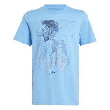 MESSI YTH LOGO GRAPHIC TEE