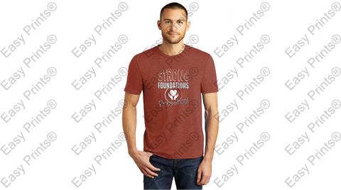 STRONG FOUNDATIONS #DM130 DISTRICT PERFECT TRI TEE #2