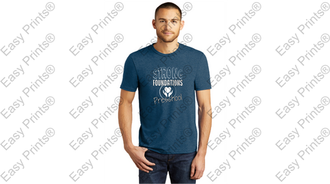 STRONG FOUNDATIONS #DM130 DISTRICT PERFECT TRI TEE #2